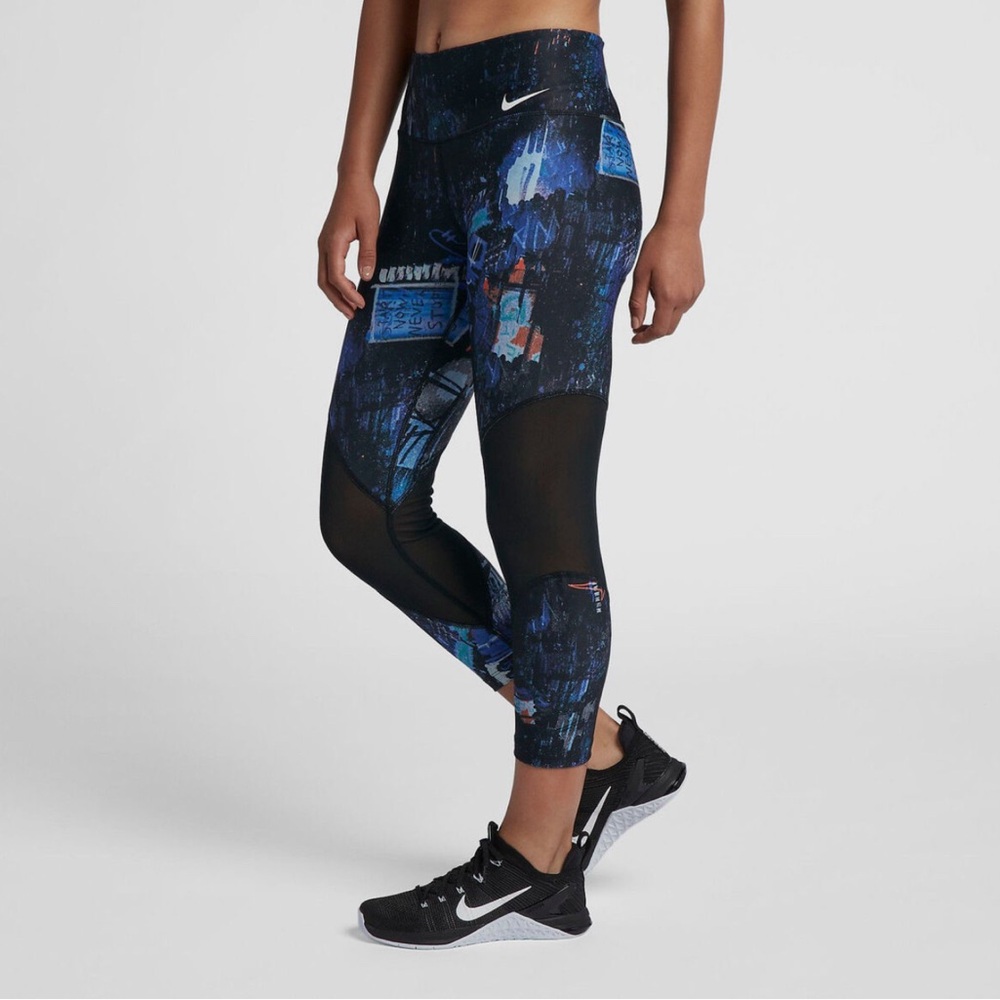 Nike the VICTORY Power Women's Training Crop Tights Leggings